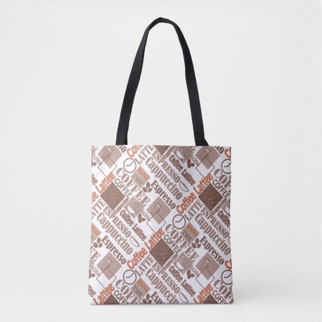 Lieblingskaffee Tasche (Vorderseite)