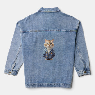 Lieblingskatze Jeansjacke