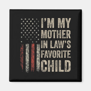 Lieblingskind des Schwiegermutters lustige Familie Magnet