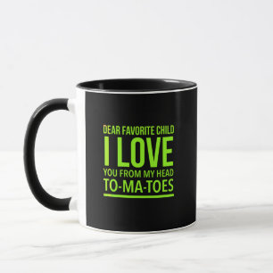 Lieblingskind Sonnenmütter Tagesgeschenk für Mutte Tasse