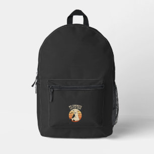 Lieblingskleiner Boo Halloween Geist Baby Retro So Bedruckter Rucksack