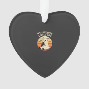 Lieblingskleiner Boo Halloween Geist Baby Retro So Ornament