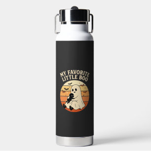Lieblingskleiner Boo Halloween Geist Baby Retro So Trinkflasche