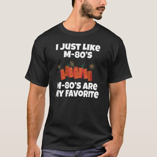 LieblingsKracher M80 des Feuerwerks-M-80 T-Shirt (Vorderseite)