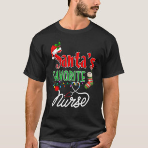 Lieblingskrankenschwester des Weihnachtsmannes Wei T-Shirt