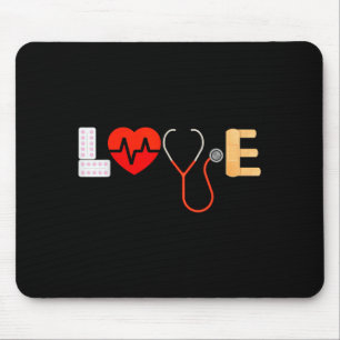 Lieblingskrankenschwester Lustig Süße Neuheit Graf Mousepad