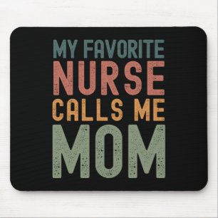 Lieblingskrankenschwester nennt mich Mama Lustig M Mousepad