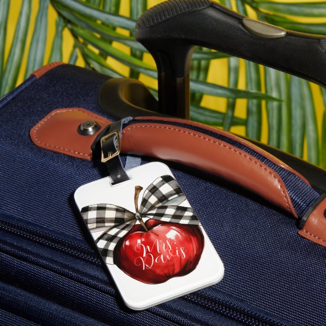 Lieblingslehrer Gepäckanhänger (Vorderseite Insitu 1)