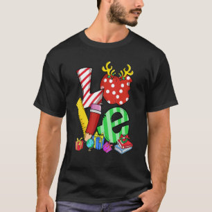 Lieblingslehrer Mathe Weihnachten Lehrer Leben Mat T-Shirt