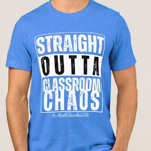Lieblingslehrer Mathematik des Jahres Zitat Blau  Tri-Blend Shirt