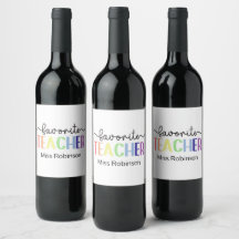Lieblingslehrer Regenbogen-Lehrer-Dankeschön-Gesch