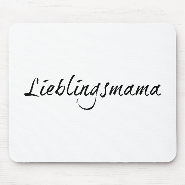 Lieblingsmama Mousepad (Vorne)
