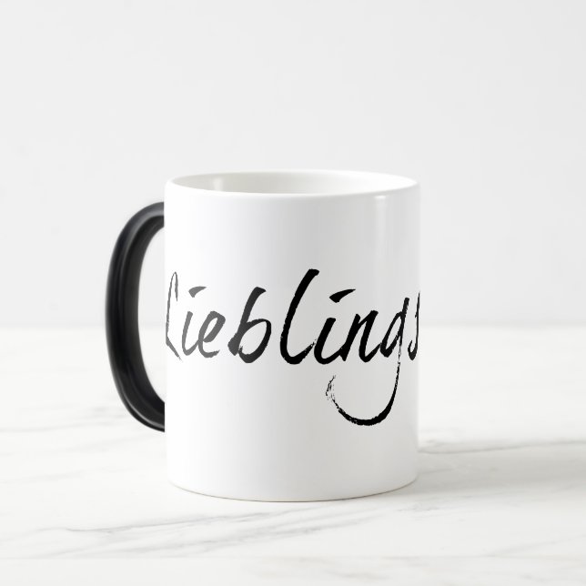 Lieblingsmama Verwandlungstasse (Vorderseite Links)