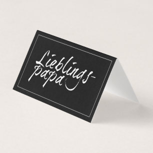 Lieblingspapa - weißer Schriftzug 00001