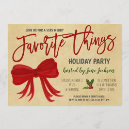 Lieblingsparty Einladung