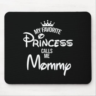 Lieblingsprinzessin nennt mich Mummy Tochter Vater Mousepad