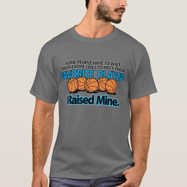 Lieblingsspieler-Basketball-Shirts T-Shirt (Vorderseite)