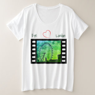 Lieblingsurlaub auf Tour durch London Große Größe T-Shirt