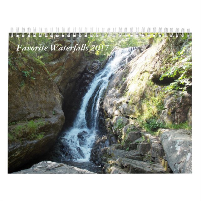 Lieblingswasserfälle 2017 kalender (Titelbild)