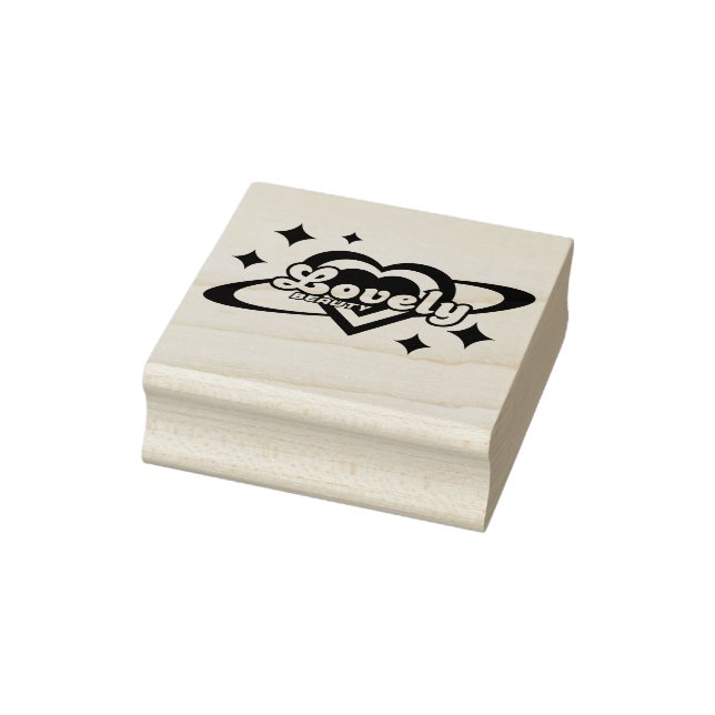 Liebreizend Gummistempel (Stempel)