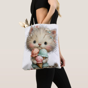 LIEBREIZENDES SONDERBARES SOMMERTHEMEN-KÄTZCHEN TASCHE