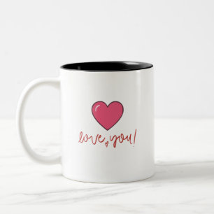 Liebst Du Herz Tasse