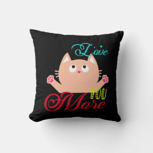 Liebst du mehr eleganter Stil Kissen