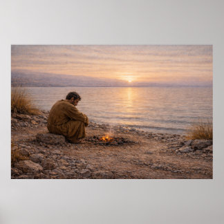 Liebst du mich? | Christliche Kunst | Poster
