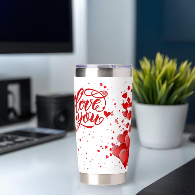 Liebst du Wasserflasche Thermobecher (Von Creator hochgeladen)