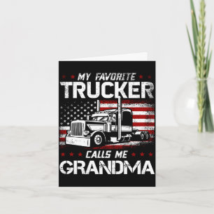Liebster Trucker-Fahrer nennt Oma USA amerikanisch Karte
