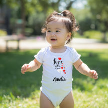 Liebstes personalisiertes Baby-Body