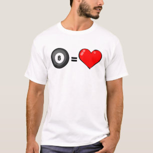 Liebt Billard T-Shirt