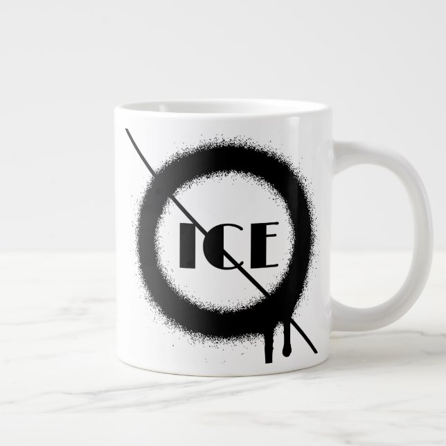 liebt einander Jumbo-Tasse (Rechts)