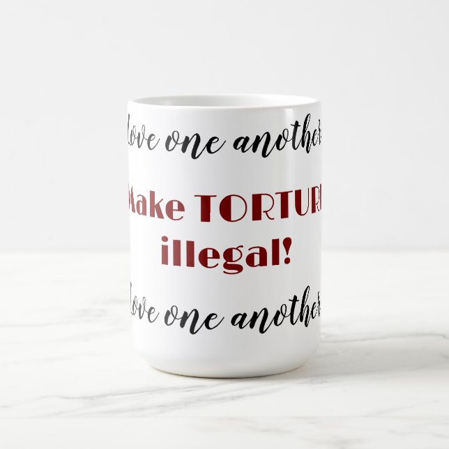 Liebt einander  kaffeetasse (Mittel)