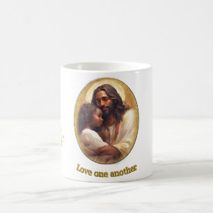 Liebt einander kaffeetasse