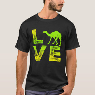 Liebt Kamele Wüstenkamel liebende JungenMädchen T-Shirt