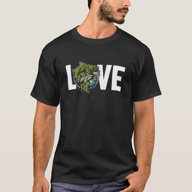 Liebt Zander Haken Köder Experte Walleye Angeln T-Shirt (Vorderseite)