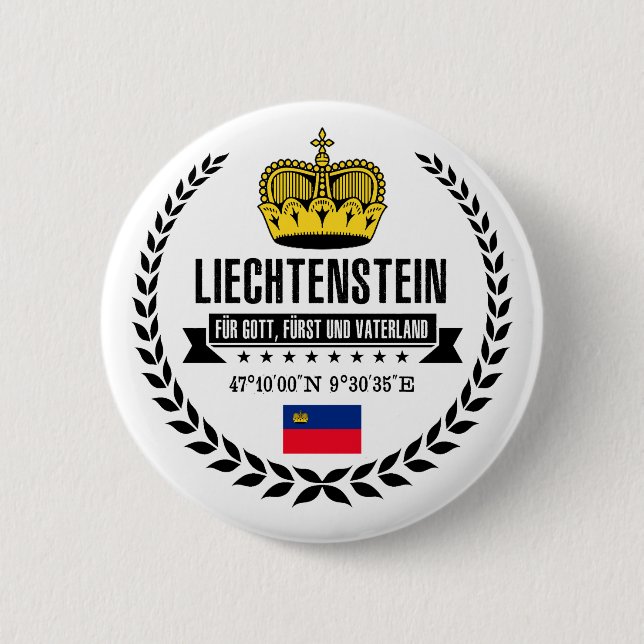 Liechtenstein Button (Vorderseite)