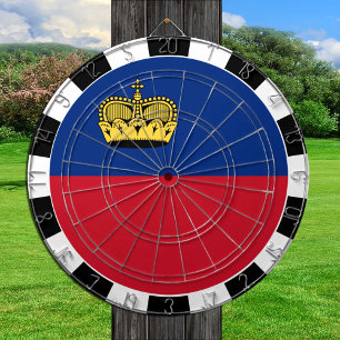 Liechtenstein Dartboard, game, Liechtenstein Flag Dartscheibe