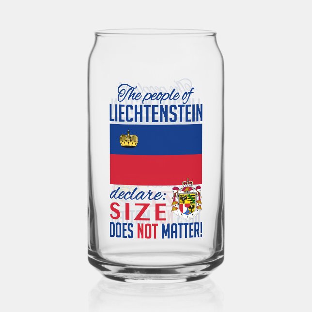 Liechtenstein Dosenglas (Vorderseite)
