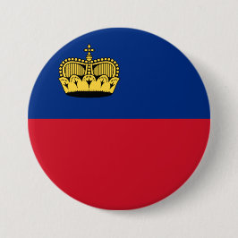 Liechtenstein-Flagge Button
