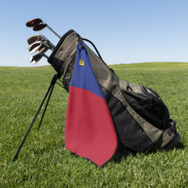Liechtenstein-Flagge Golfhandtuch