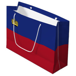Liechtenstein-Flagge Große Geschenktüte