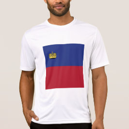 Liechtenstein-Flagge T-Shirt