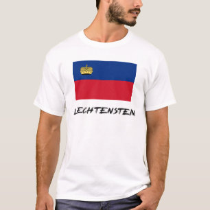 Liechtenstein-Flagge T-Shirt