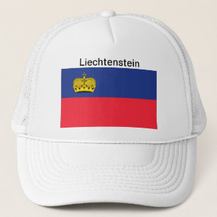 Liechtenstein-Flaggen-Hut Truckerkappe