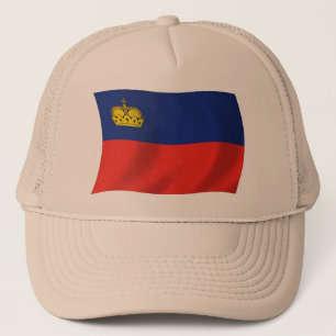Liechtenstein-Flaggenmütze Truckerkappe