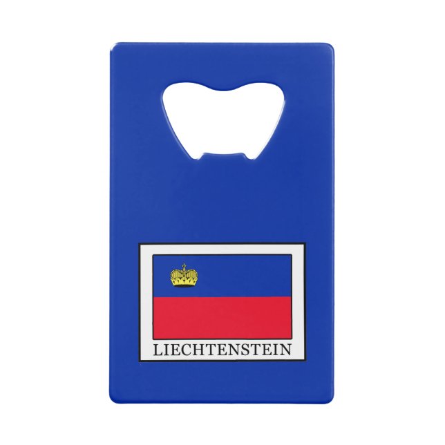 Liechtenstein Geldkarten Flaschenöffner (Vorderseite)