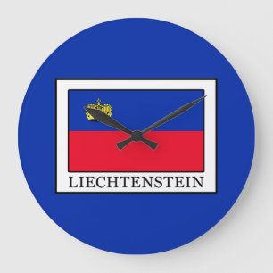 Liechtenstein Große Wanduhr