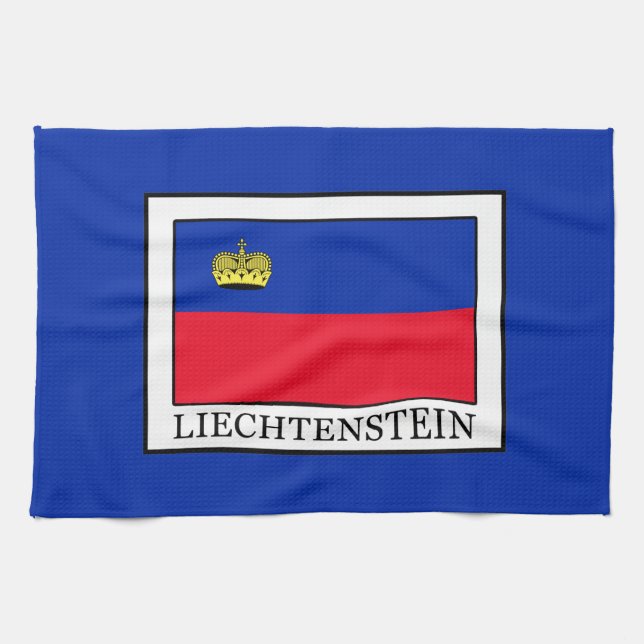 Liechtenstein Handtuch (Horizontal)